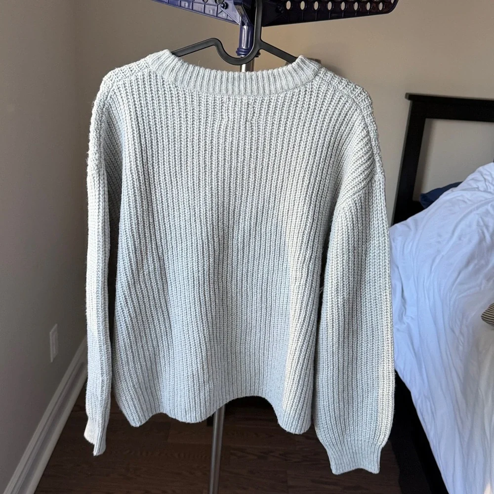 ASOS Cream Ribbed Sweater - Picture 7 of 7